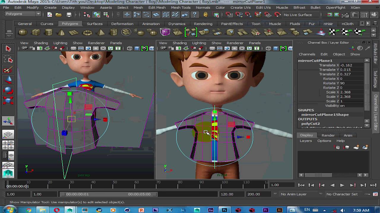 Autodesk 3D Modeling Software maya character modeling tutorial