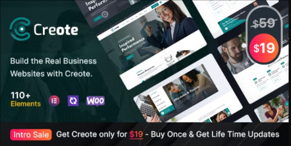 Creote Consulting Business WordPress Theme