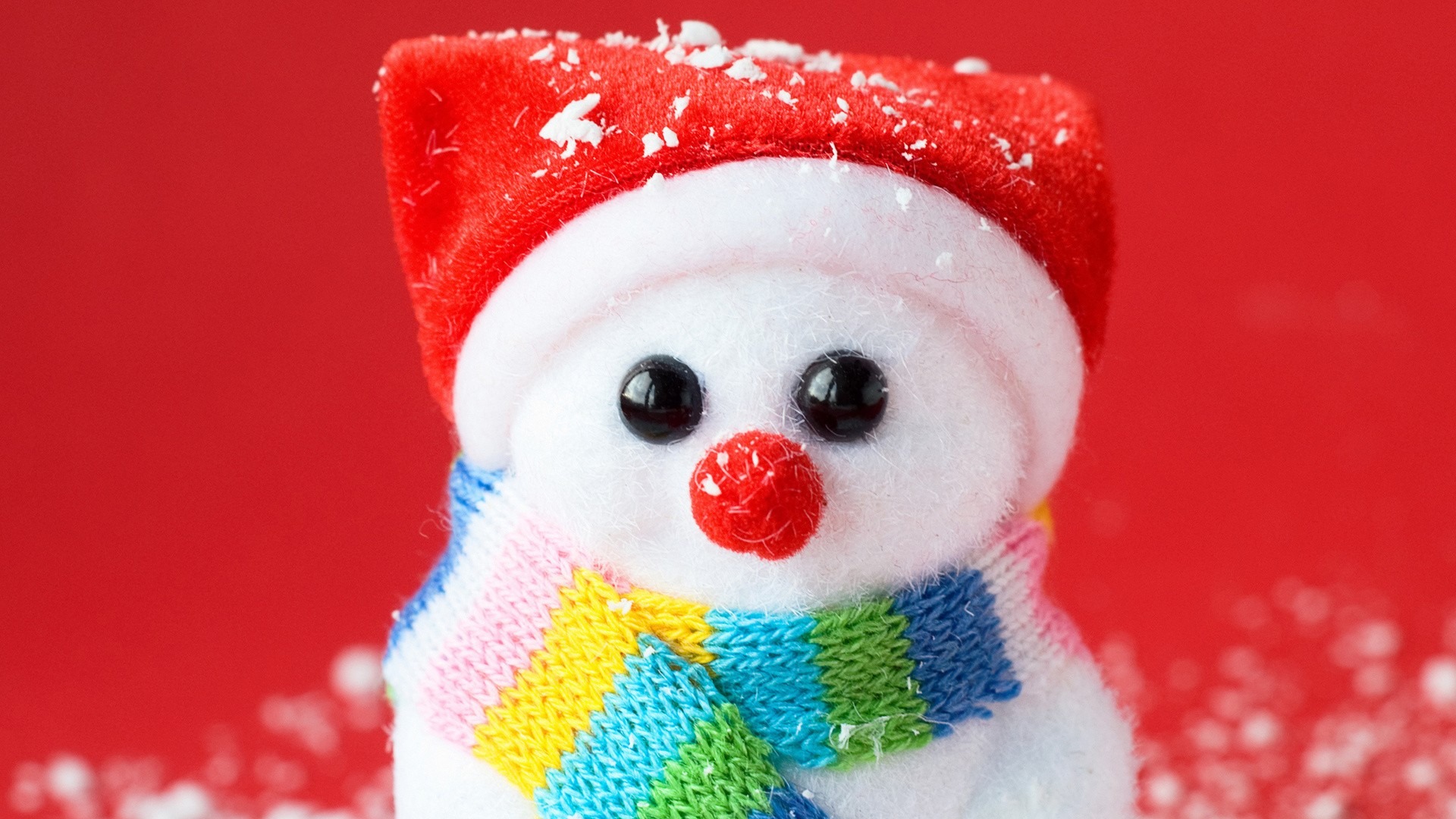 Cute Snowman HD Desktop Background 