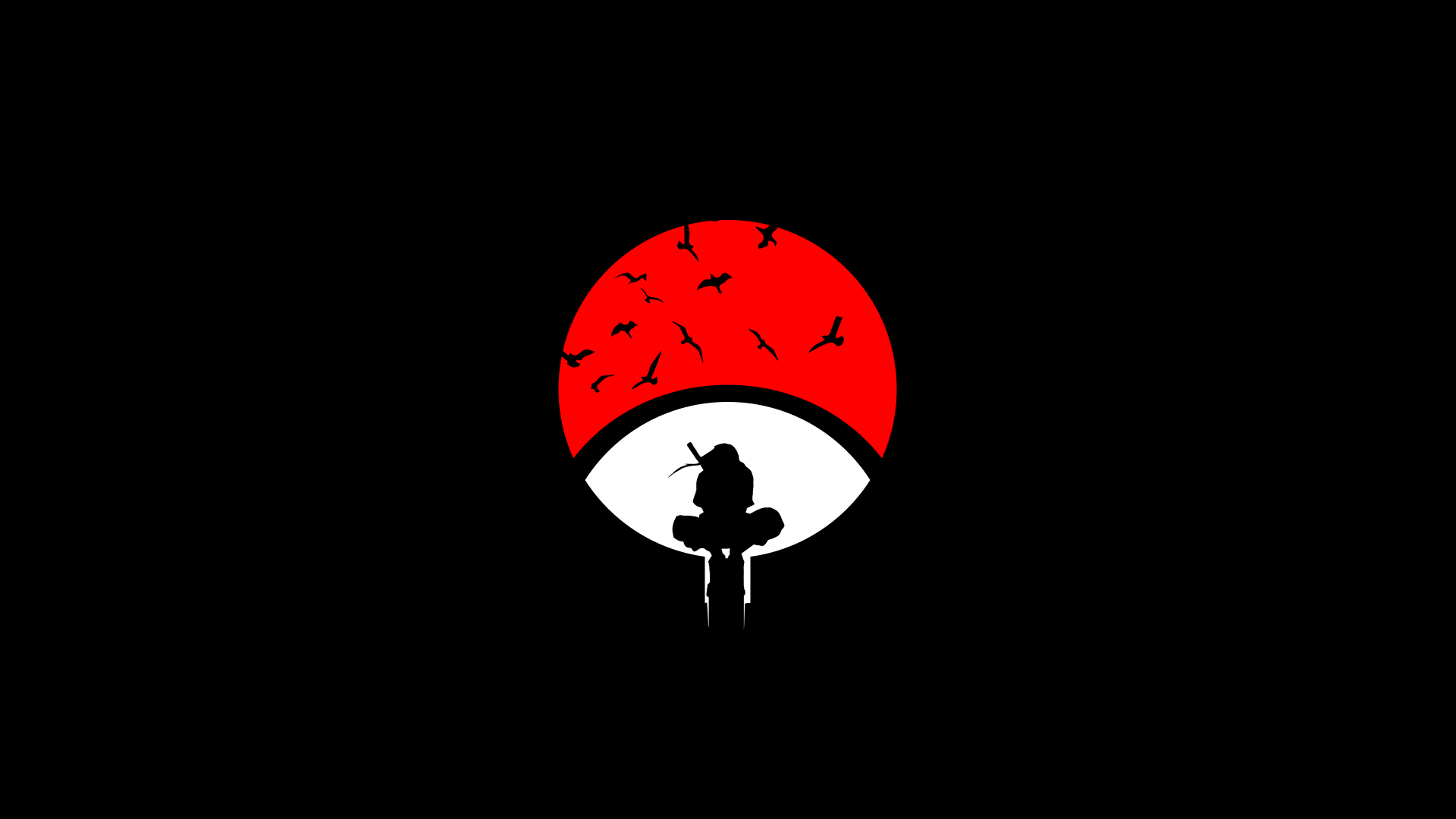 Itachi Uchiha Minimalist Wallpaper HD-1920x1080 