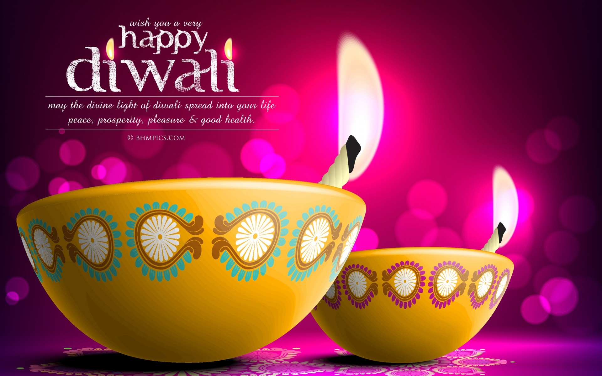 Happy Diwali Festival Image Wallpaper 1920x1200