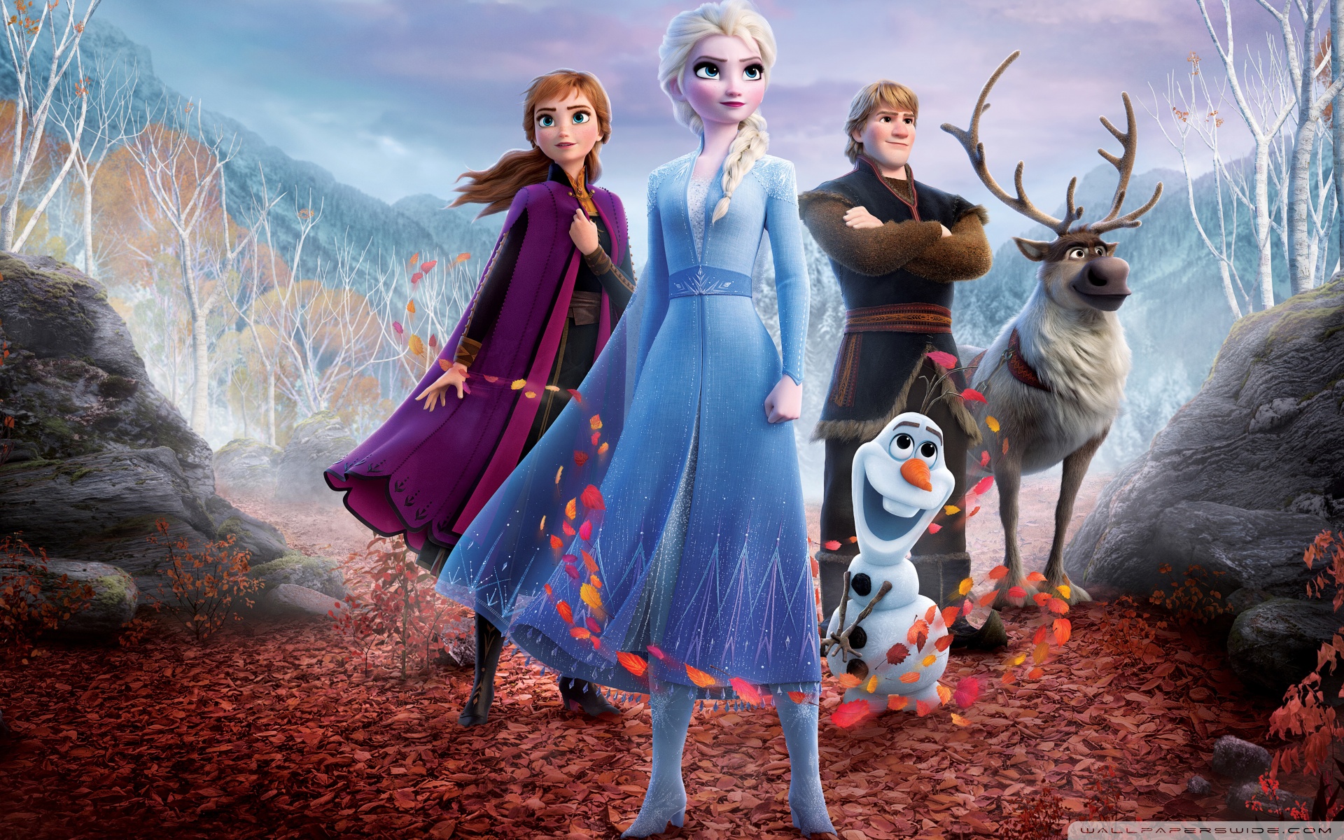 Frozen 2 movie Snow Queen Elsa, Anna
