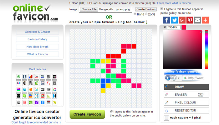 Favicon for android Favicon for android