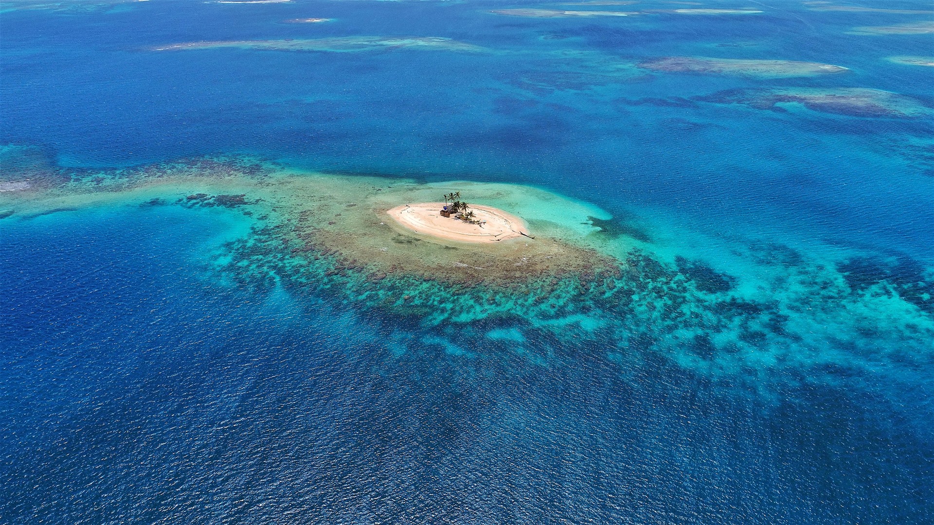 San Blas Islands Blue Ocean Panama 