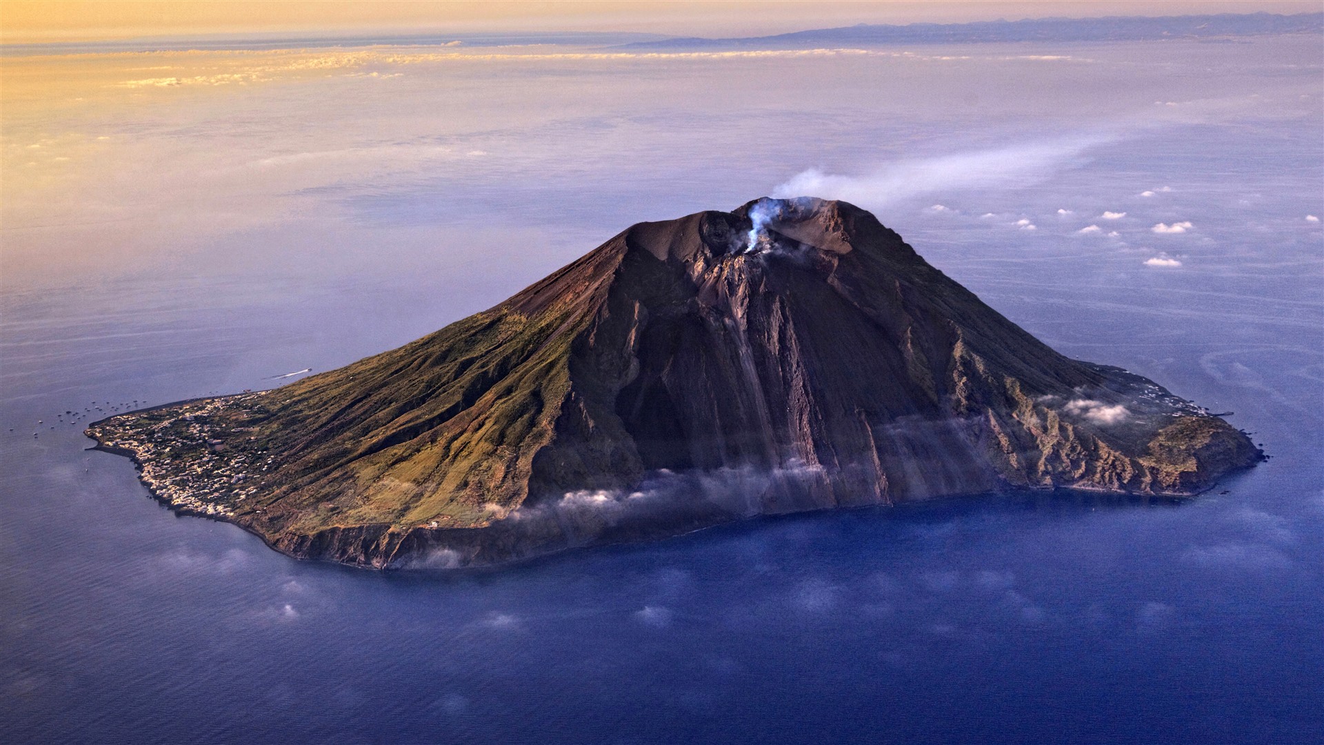 Stromboli Volcano Sicily Lipari Islands Italy