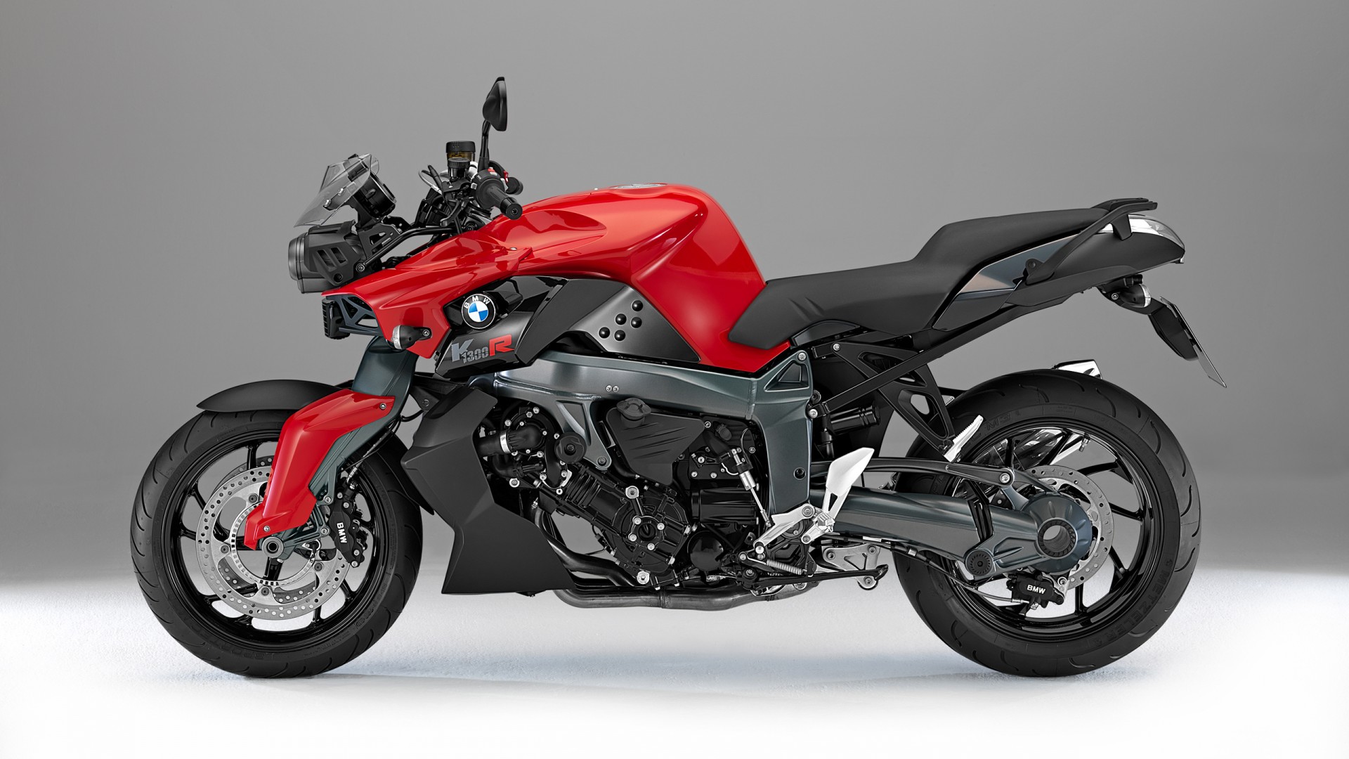 Red BMW K 1300 HD Bike