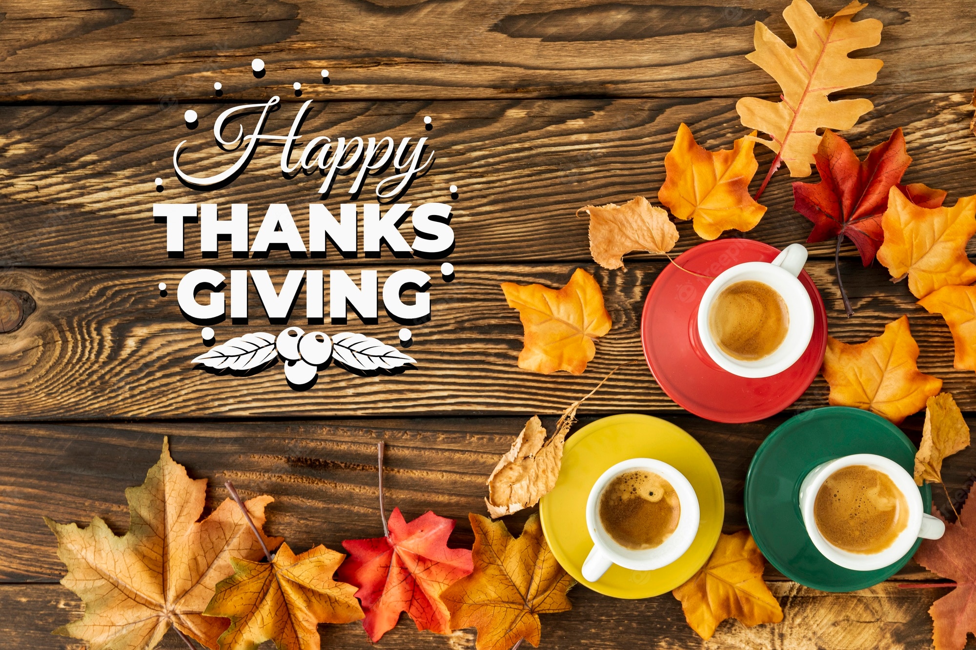 Thanksgiving coffee wallpaper