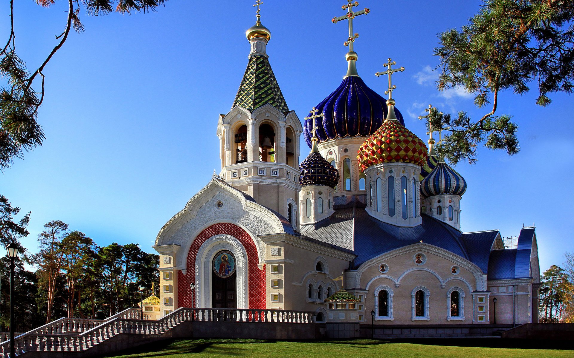 Church in Russia Photo Wallpaper