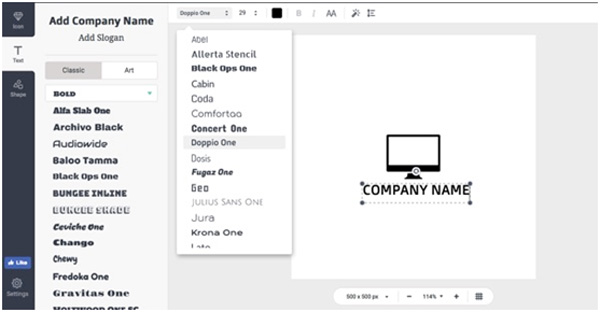 DesignEvo Free and Online Logo Design Solution