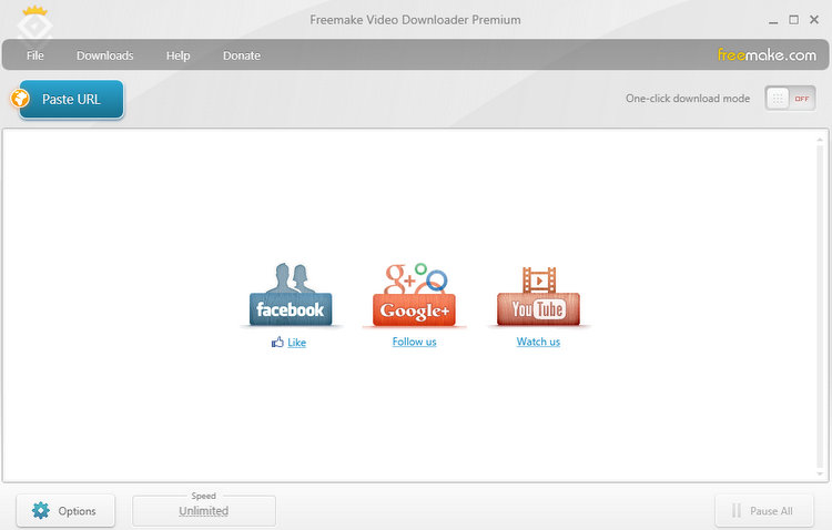 Freemake Video Downloader to Download Facebook Videos 