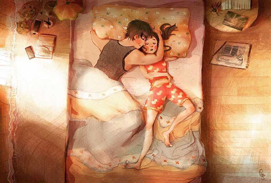 7 Sweet Illustrations Prove That Love Is In The Little Things