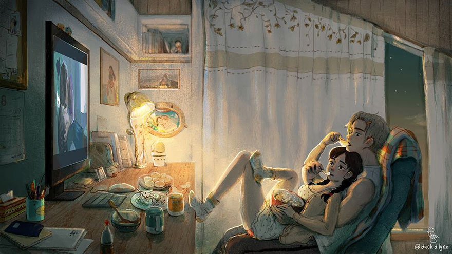 7 Sweet Illustrations Prove That Love Is In The Little Things