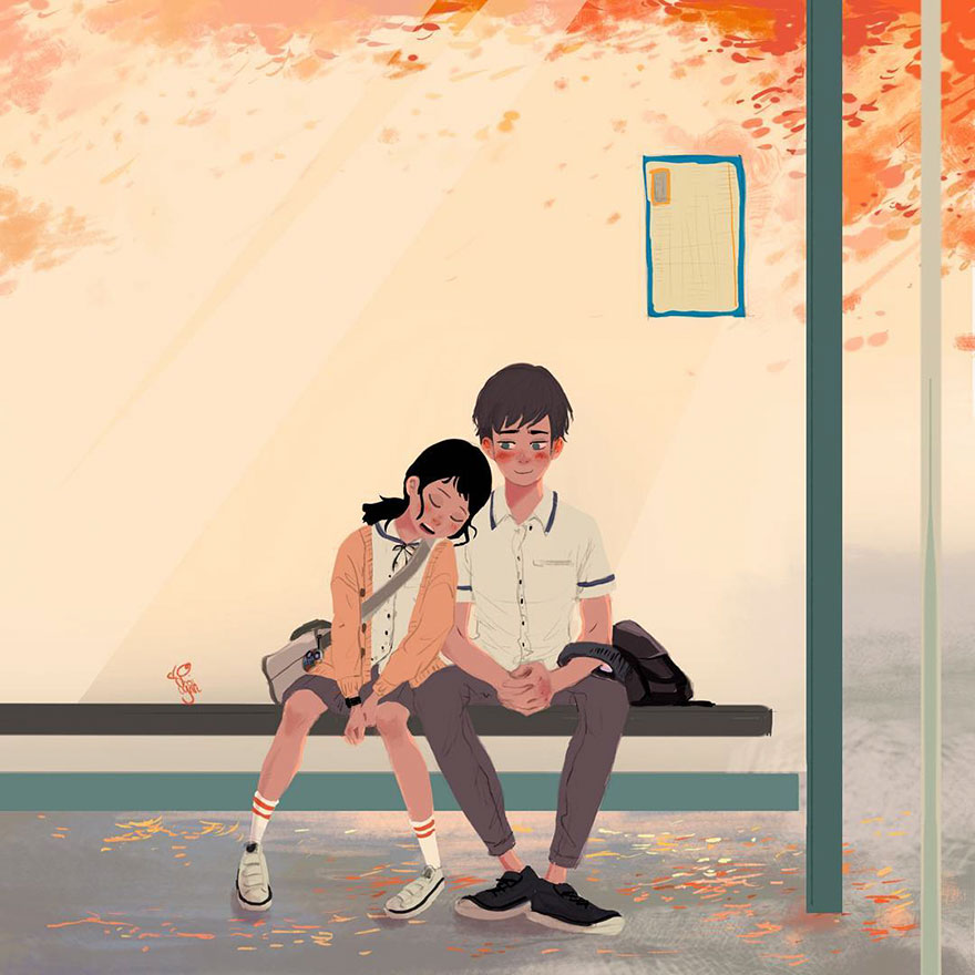 7 Sweet Illustrations Prove That Love Is In The Little Things