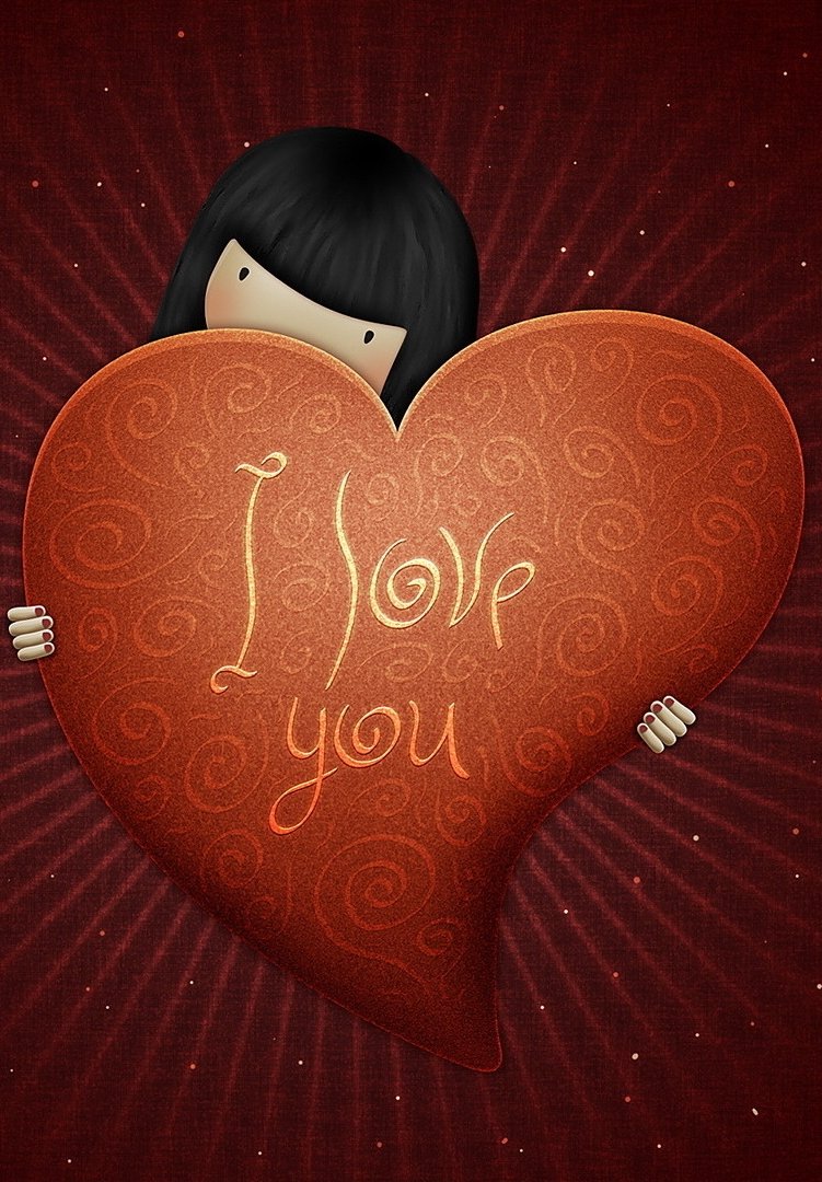 Just I Love You iPhone Wallpaper