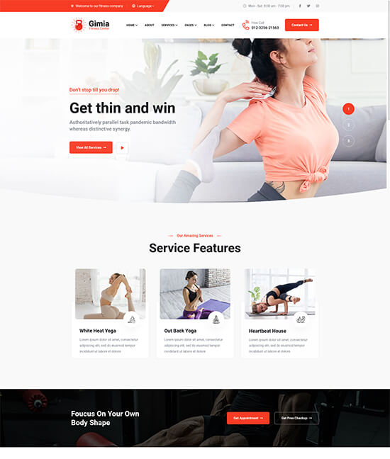 Gimia Yoga Theme