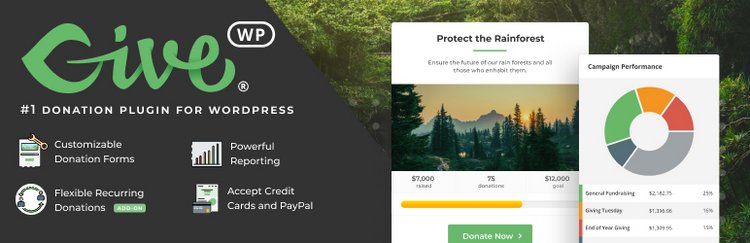 GiveWP Donation Plugin and Fundraising Platform