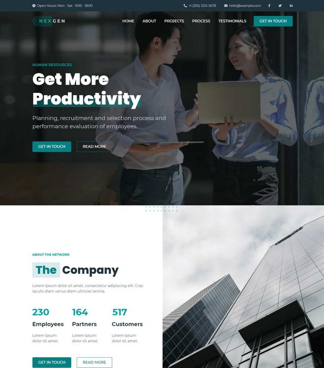 Nexgen WordPress Theme