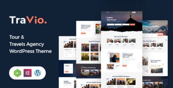 Travio Travel Agencies WordPress Theme