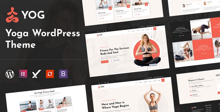 Yog Yoga WordPress Theme