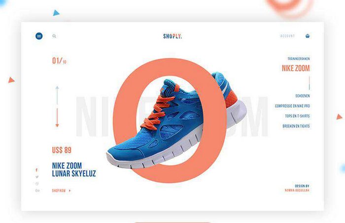 Shoply Free Sports eCommerce Web Template