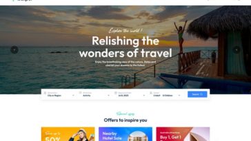 Bexper Travel Tour Booking WordPress Theme
