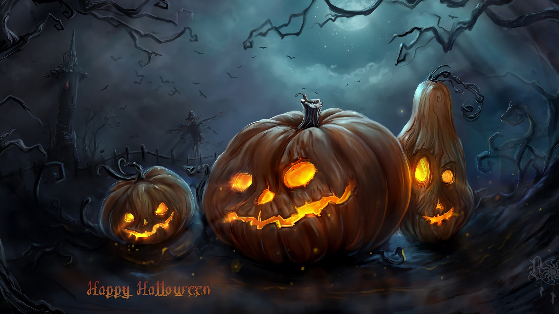 Celebrations Halloween HD Wallpaper 