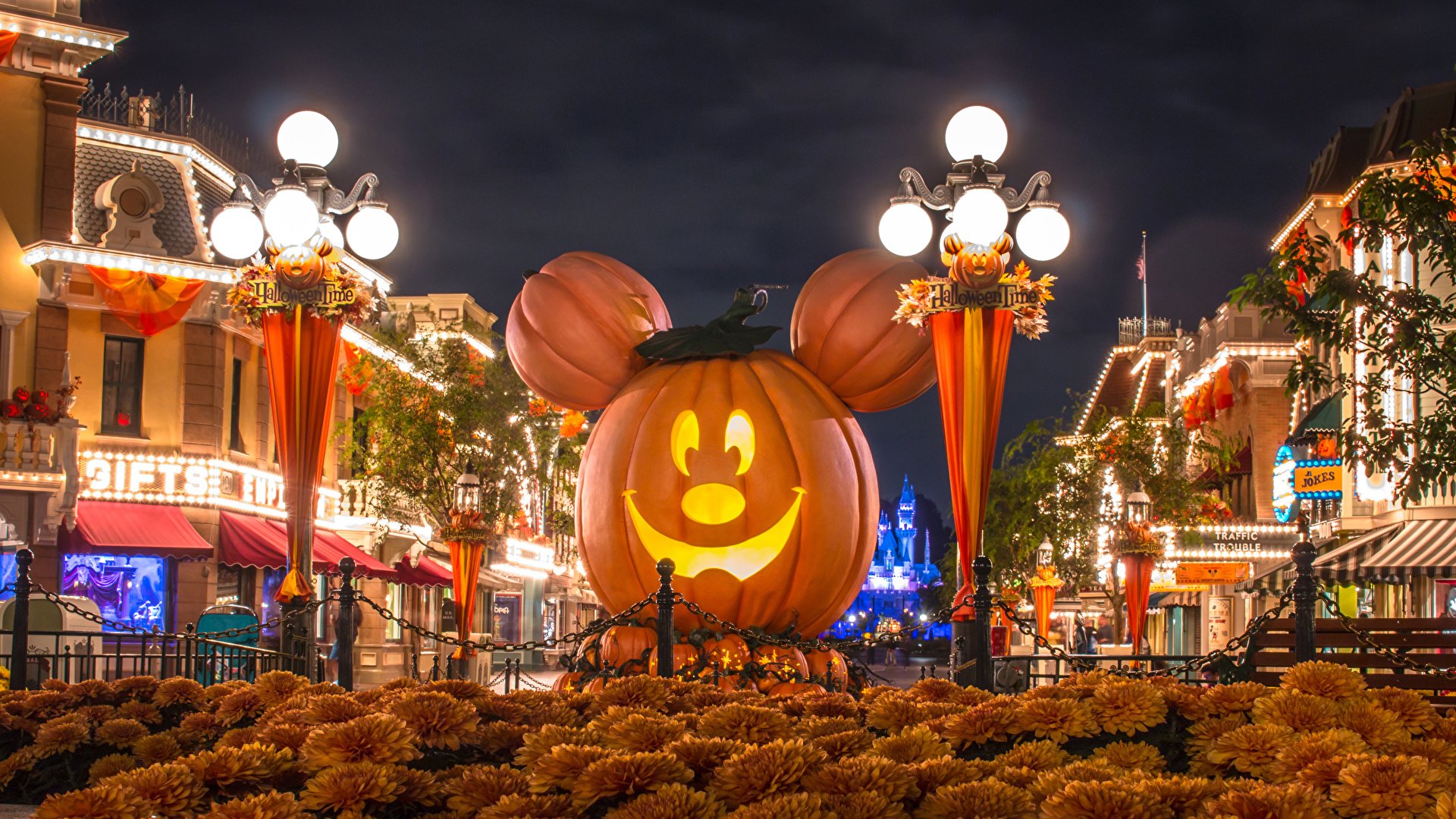 Disneyland Halloween HD Wallpaper 1