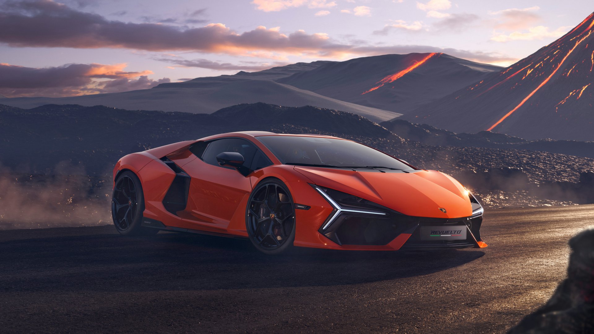 Lamborghini Revuelto HD Wallpaper Background